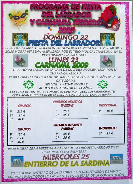 Programa de Fiestas