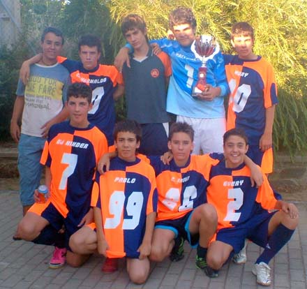 Los jvenes campeones de futbol sala